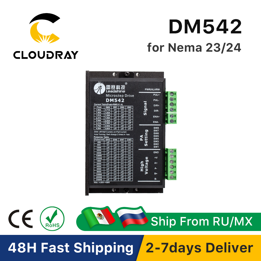 Stepper Driver Cnc - Leadshine DM542 2 상 스테퍼 드라이버