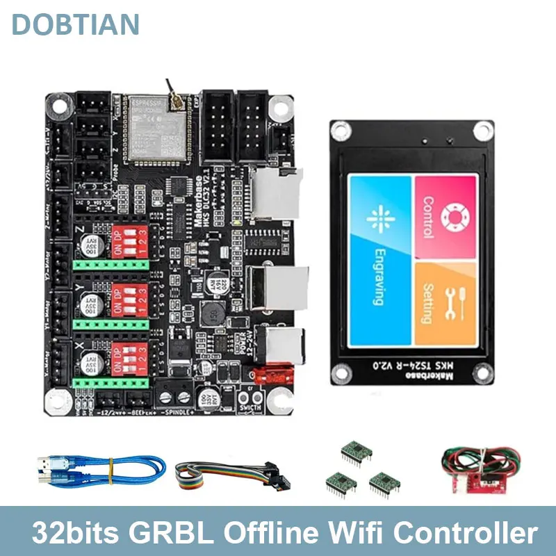 Laser Controller Board - Makerbase MKS DLC32 V2.1 오프라인 컨트롤러