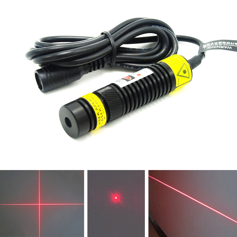 Industrial Laser Module - 산업 실험실 정렬 포지셔닝을 위한 650nm