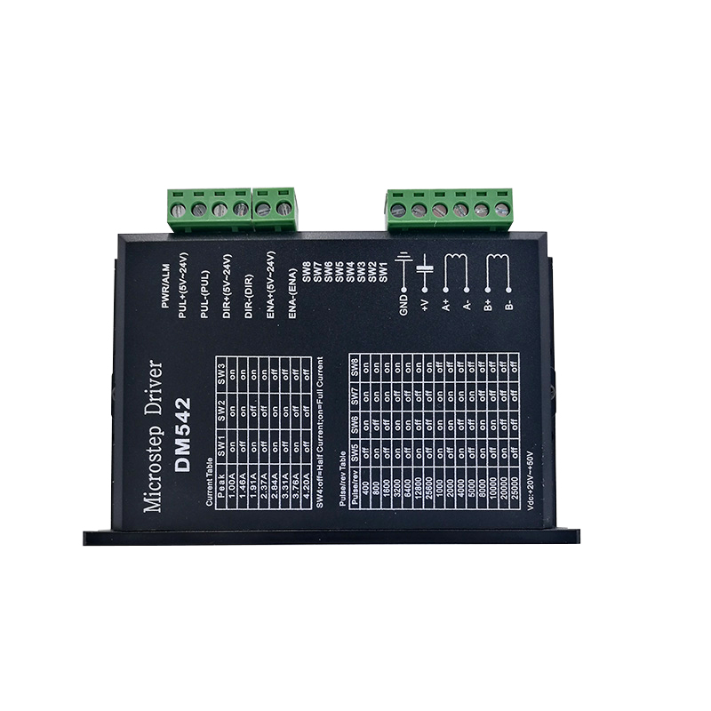 Stepper Driver Cnc - 스텝 모터 드라이버 DM542 마이크로스텝 25600
