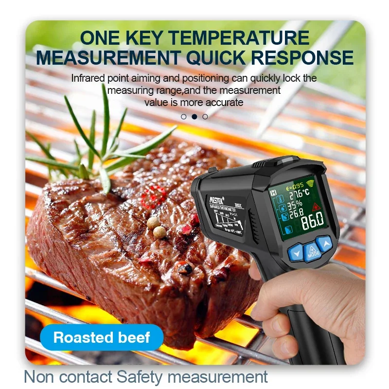 Industrial Laser Temperature Sensor - 프리미엄 Mestek IR02C 적외선 온도계 비접촉식