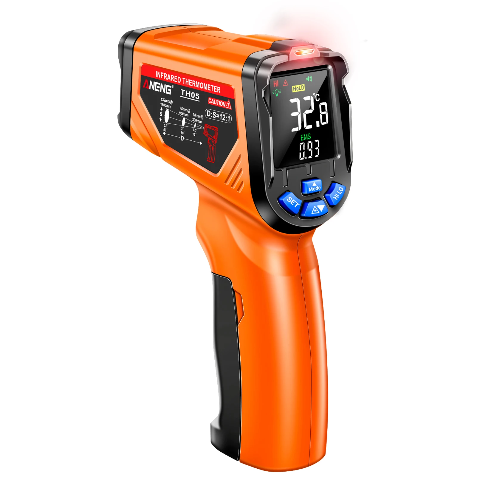 Industrial Laser Temperature Sensor - 비접촉식 적외선 온도계 -20 ℃ ~650