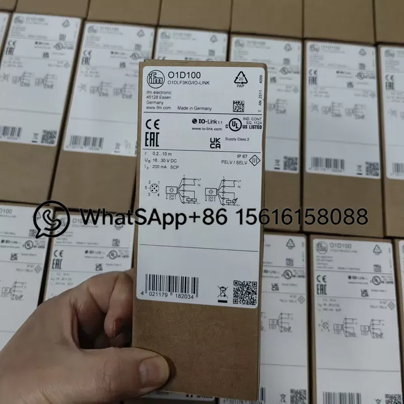 Industrial Laser Temperature Sensor - IFM O1D100 O1D105 O1D106 O1D103 O1D102