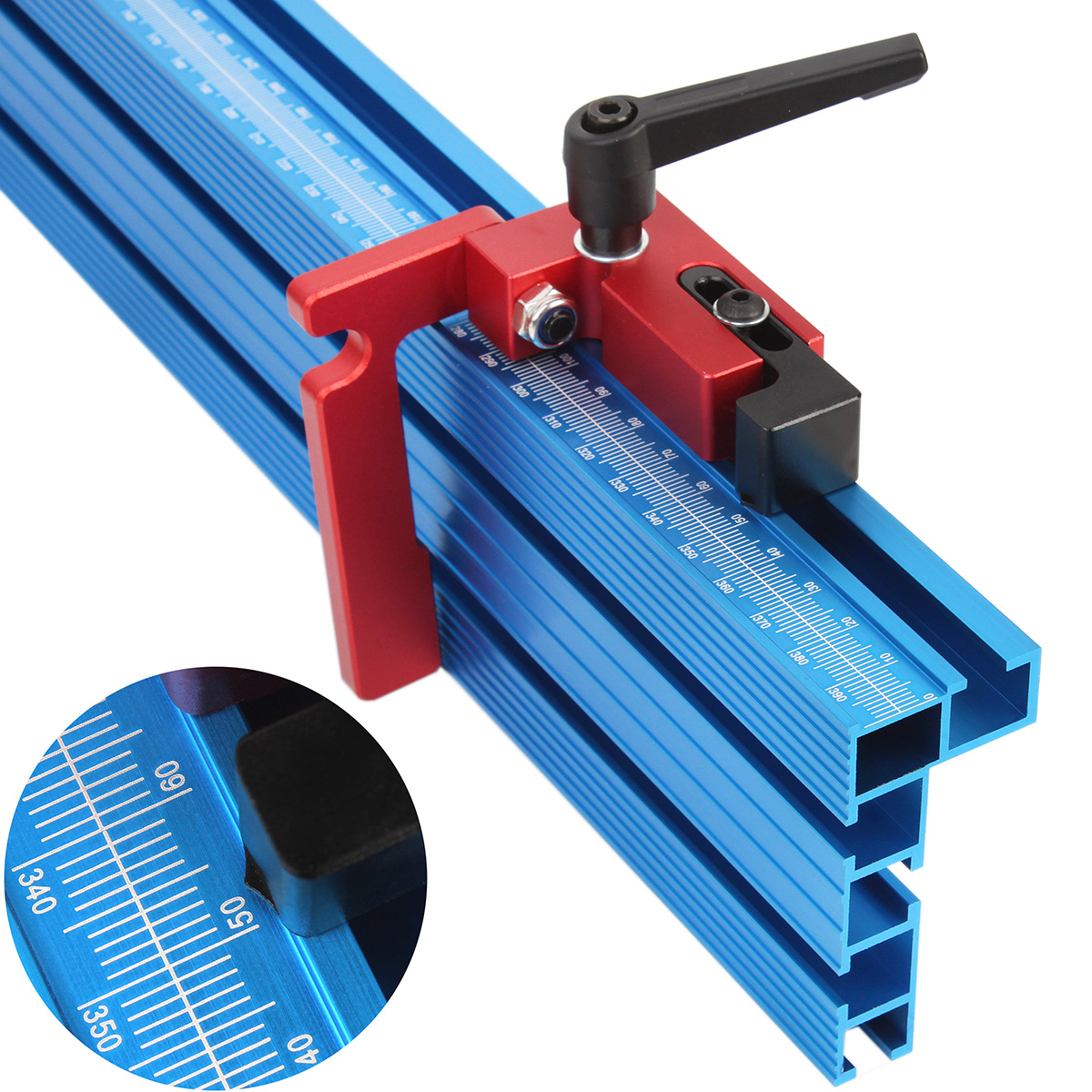 Aluminum T-Slot Profile - 75 유형 파란색 알루미늄 프로파일 라우터