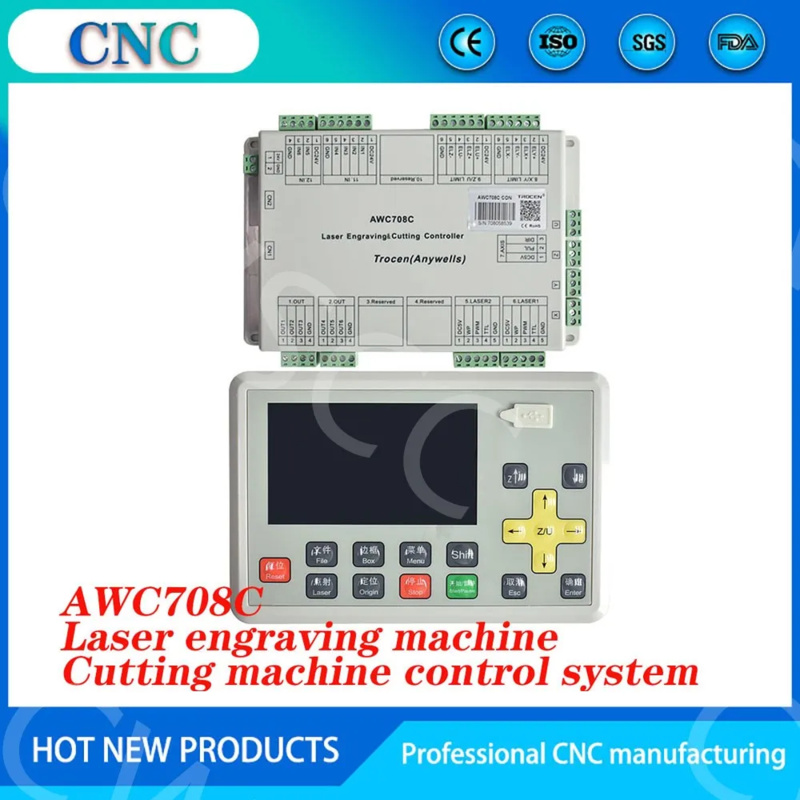 CNC 레이저 조각기 메인보드 절단 제어 시스템 AWC - Laser Controller Board 리뷰 및 가격
