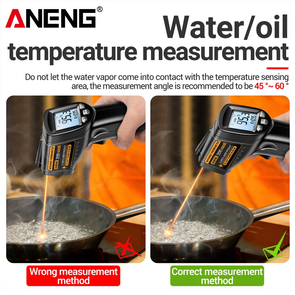 적외선 레이저 온도 측정기 -20 ° C~380 ℃   - Industrial Laser Temperature Sensor 리뷰 및 가격