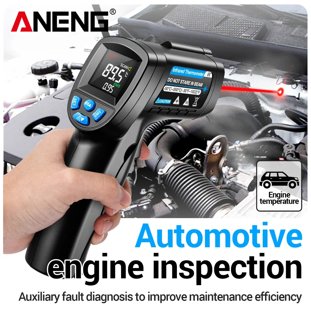 ANENG TH104 휴대용 적외선 온도계 -50~55 - Industrial Laser Temperature Sensor 리뷰 및 가격