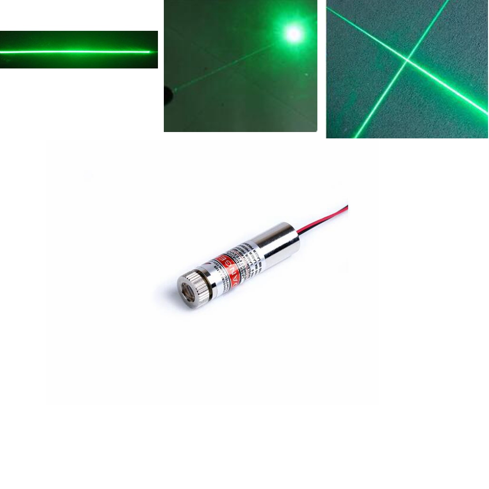 조정 가능한 초점 520nm 130MW 녹색 도트/라인 - Industrial Laser Module 리뷰 및 가격
