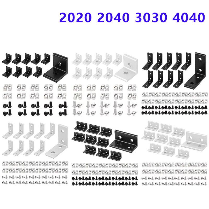 10개 2020 2040 3030 4040 코너 브래킷 - Aluminum T-Slot Profile 리뷰 및 가격