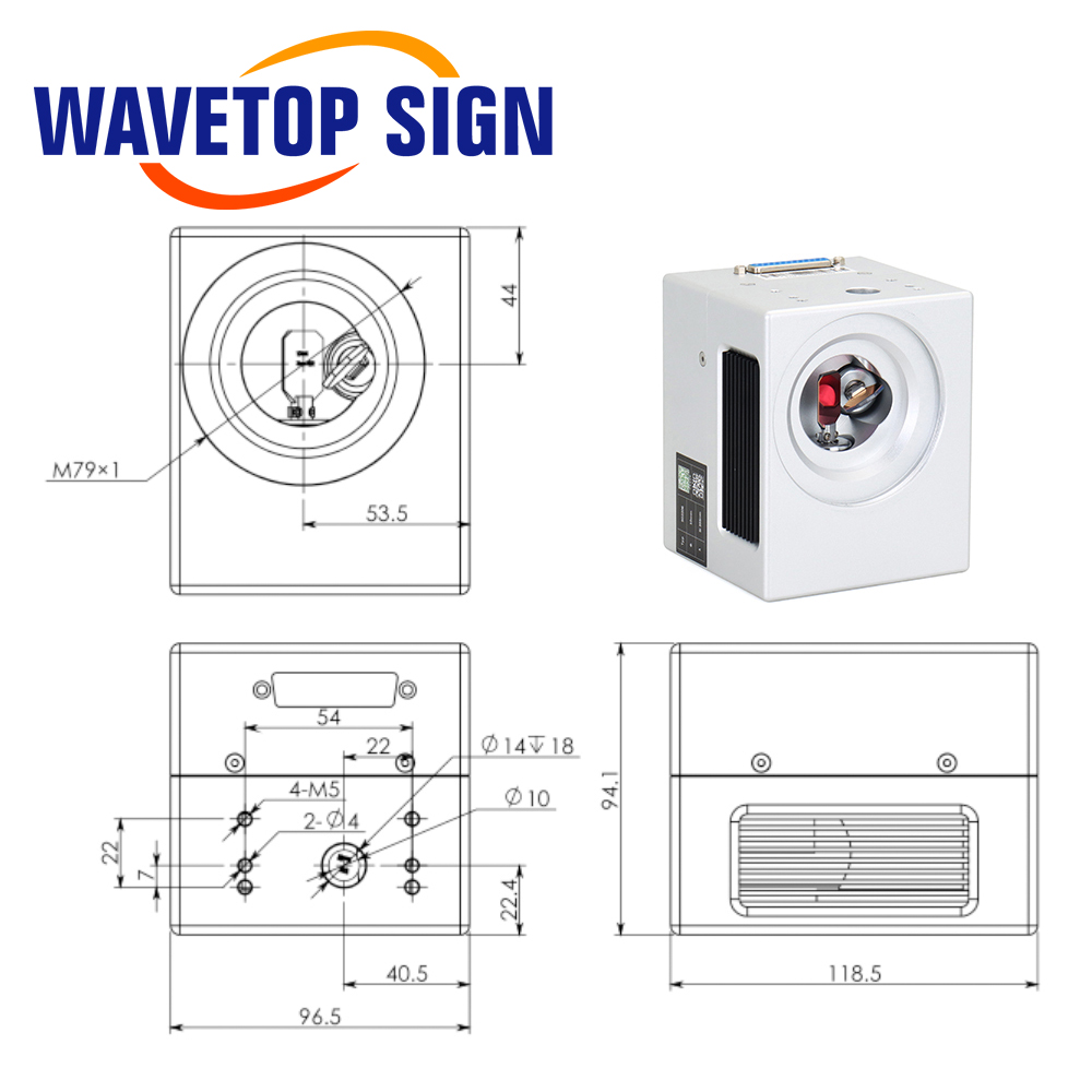WaveTopSign SG2206 355nm UV 레이 - Galvo Scan Head 리뷰 및 가격