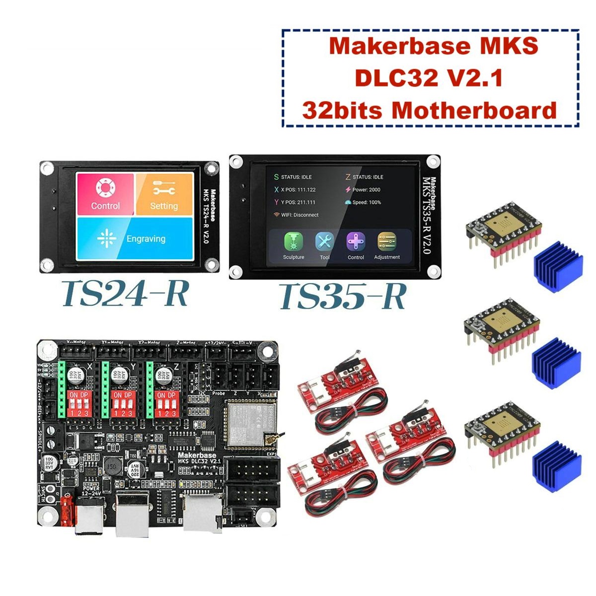 Makerbase MKS DLC32 V2.1 32비트  - Laser Controller Board 리뷰 및 가격