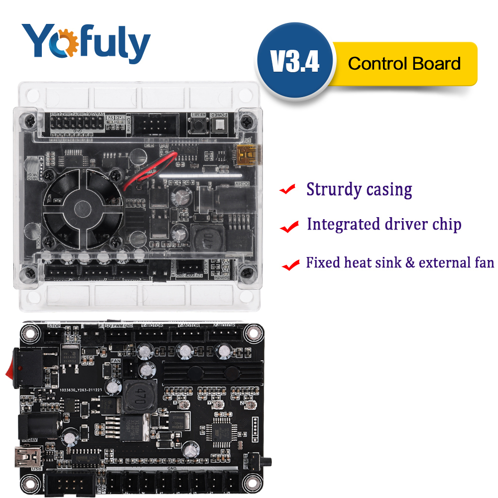 GRBL 1.1 USB 포트 CNC 조각 기계 제어 보 - Laser Controller Board 리뷰 및 가격