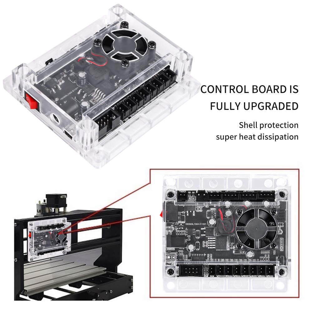 GRBL 1.1 USB 포트 CNC 조각 기계 제어 보 - Laser Controller Board 리뷰 및 가격