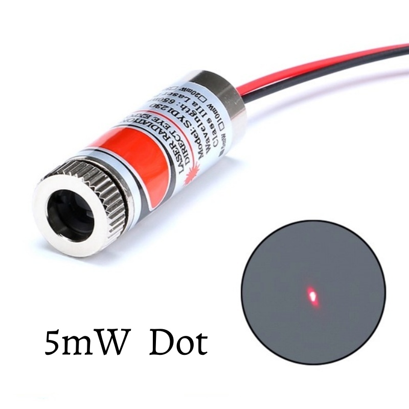650nm 5mW 레드 포인트/라인/크로스 레이저 모듈 - Industrial Laser Module 리뷰 및 가격
