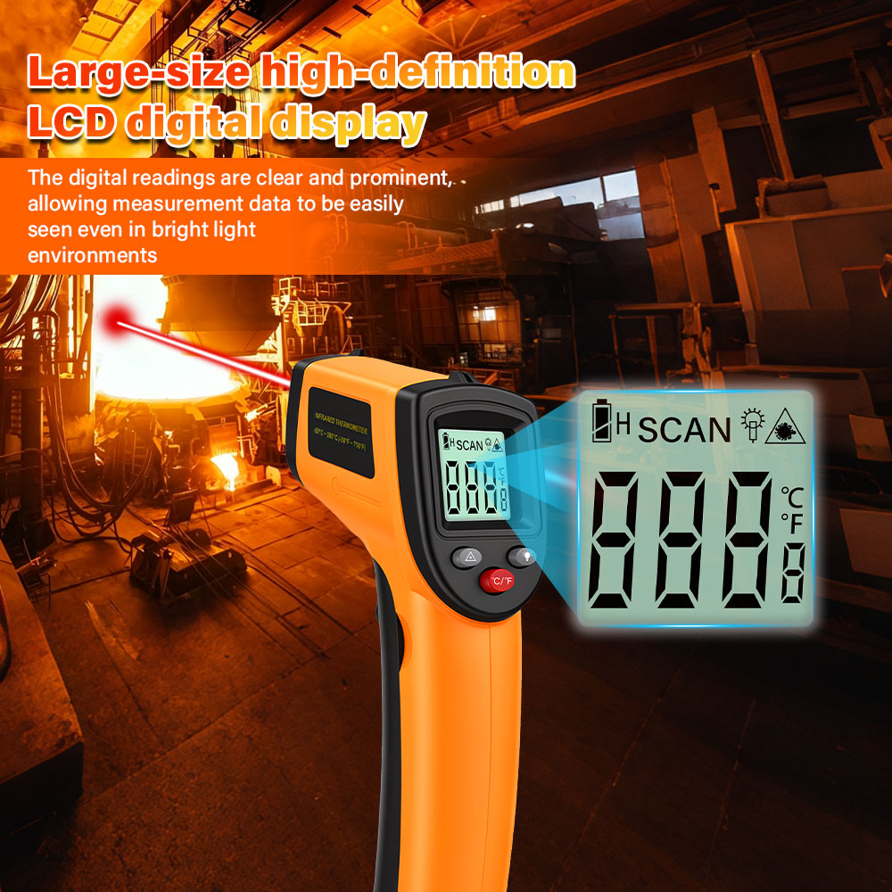 디지털 적외선 온도계 비접촉식 온도계 산업용 정밀 레이 - Industrial Laser Temperature Sensor 리뷰 및 가격