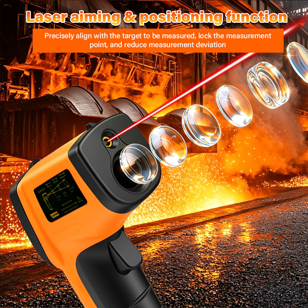 디지털 적외선 온도계 비접촉식 온도계 산업용 정밀 레이 - Industrial Laser Temperature Sensor 리뷰 및 가격