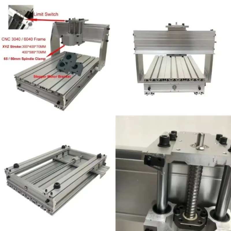 알루미늄 CNC 3040 6040 프레임 키트 리미트  - Cnc Milling Machine 리뷰 및 가격