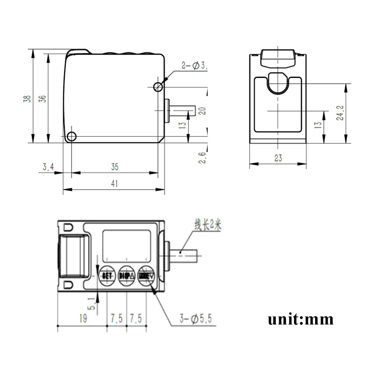 고주파 5m 고온 작동 온도 IP65 보호 DC 12- - Industrial Laser Temperature Sensor 리뷰 및 가격