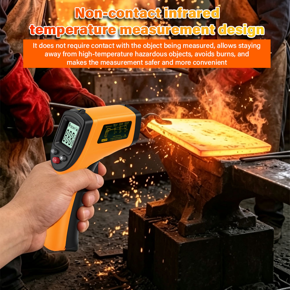 디지털 적외선 온도계 비접촉식 ‑50‑400 ℃     - Industrial Laser Temperature Sensor 리뷰 및 가격